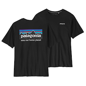 T-Shirt Patagonia M's P-6 Mission Organic ink black 2023/2024