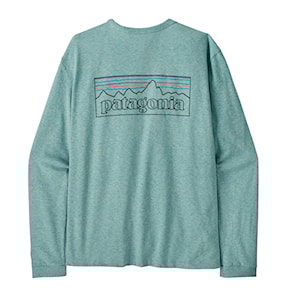 Koszulka Patagonia W's L/S P-6 Logo Responsibili-Tee p-6 outline: vrtll blue 2025