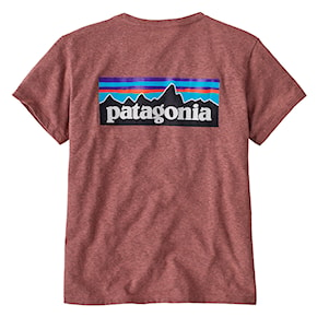 Tričko Patagonia W's P-6 Logo Responsibili-Tee dulse mauve 2024