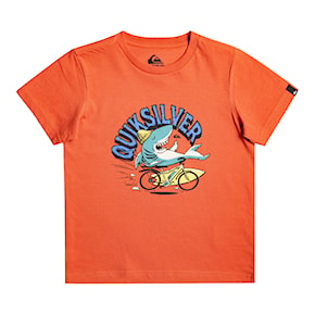 T-Shirt Quiksilver At Risks SS Boy mecca orange 2023