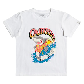 T-shirt Quiksilver Shark Smile Ss Boy white 2022
