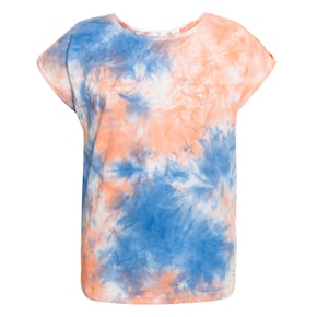 T-shirt Roxy African Sunset tropical peach water tie dye 2022