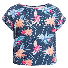 Koszulka Roxy Twinkle Song mood indigo rg floral flow 2022