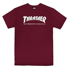 T-Shirt Thrasher Skate Mag maroon 2022