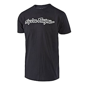 T-shirt Troy Lee Designs Signature SS black 2024