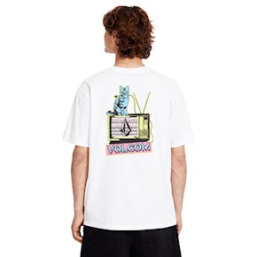 Tričko Volcom CaTV Basic SST white 2025