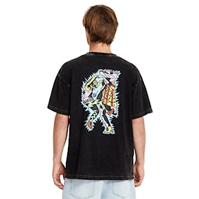 Tričko Volcom FA Bob Mollema 1 Loose SST light acid black 2025