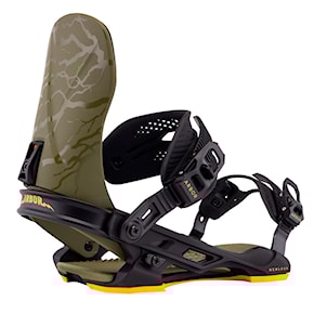 Viazanie na snowboard Arbor Hemlock military/black 2026