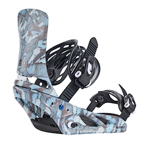 Snowboard Binding Burton Lexa blue butterflies 2025