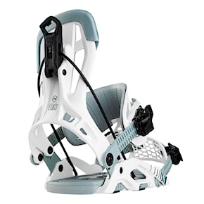 Snowboard Binding Flow Fuse Hybrid white 2025