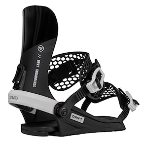 Viazanie na snowboard Gravity Drift black/white 2025