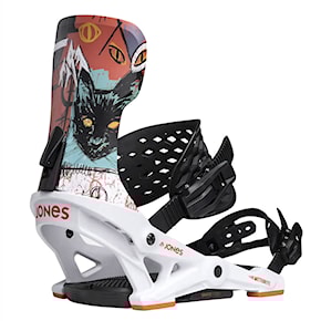Snowboard Binding Jones Meteorite rallycat white 2026