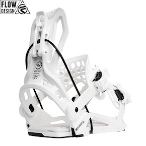 Viazanie na snowboard Nidecker Flow Fenix white 2026