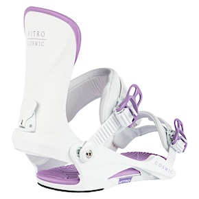 Viazanie na snowboard Nitro Cosmic white lavender 2024