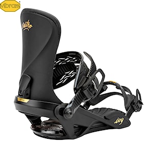 Wiązanie snowboardowe Nitro Ivy ultra black 2025