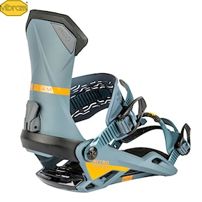 Snowboard Binding Nitro Team gunmetal 2024