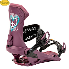 Viazanie na snowboard Nitro Team peace love 2025