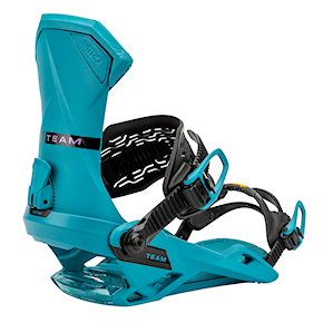 Snowboard Binding Nitro Team turquoise 2025