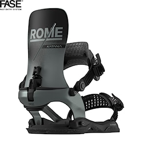 Viazanie na snowboard Rome Katana AW FASE slate 2026