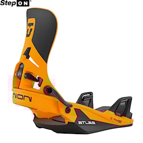Wiązanie snowboardowe Union Atlas Step On orange 2026