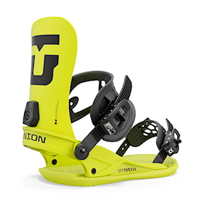 Snowboard Binding Union Strata acid green 2025