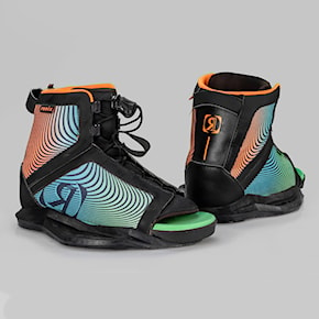 Vázání na wakeboard Ronix Vision Boys black/blue 2024