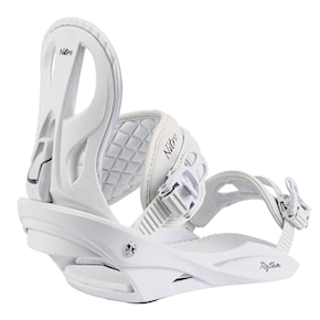 Snowboard Binding Nitro Rythm white plum 2025