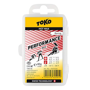 Wosk Toko Triple X Performance 120 g red