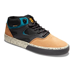 Skate Shoes DC Kalis Vulc Mid Wnt black/brown/green 2022