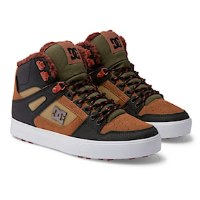 Winter Shoes DC Pure High-Top WC WNT brown/brown/green 2024