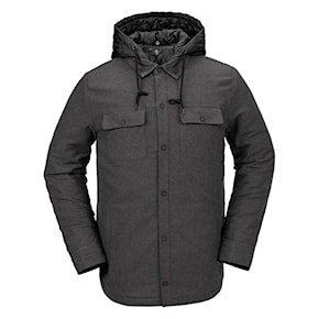 Zimní bunda do města Volcom Ins Riding Flannel heather black 2025