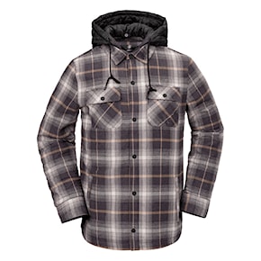 Zimná bunda do mesta Volcom Ins Riding Flannel stone 2025