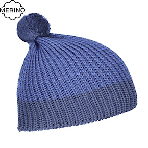 Zimná čiapka ORTOVOX Heavy Knit Beanie petrol blue 2021/2022
