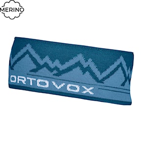Opaska na głowę ORTOVOX Peak Headband petrol blue 2022/2023