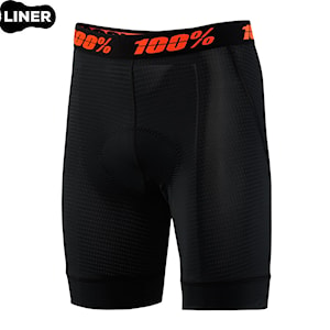 100% Youth Crux Liner Shorts black