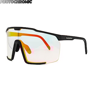 Horsefeathers Proton Photochromic matt black | mirror red