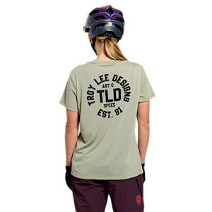 Troy Lee Designs Wms Lilium SS Ride stamps sage