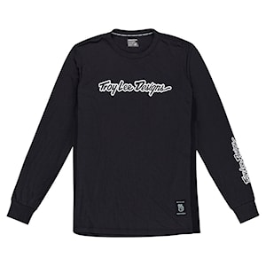 Troy Lee Designs Youth Skyline Ride LS signature black