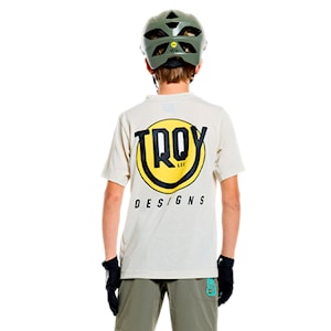 Troy Lee Designs Youth Skyline SS Ride happy pumice