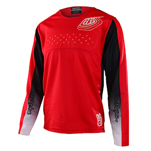 Troy Lee Designs Youth Sprint LS Richter race red