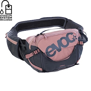 EVOC Hip Pack Pro 3 + Hydration Bladder 1,5 dusty pink/carbon grey