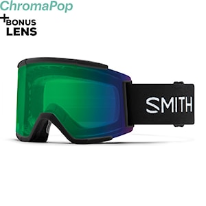 Smith Squad XL black | cp everyday green+cp storm rose flash