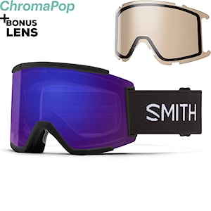 Smith Squad XL black | cp ev violet miror+cp storm amber