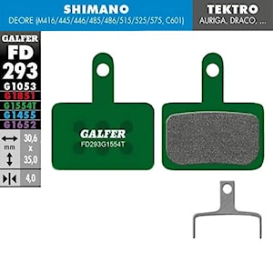 Galfer Pro FD293 G1554T Shimano, Tektro, TRP