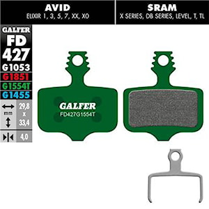 Galfer Pro FD427 G1554T Avid/SRAM/Braking/Lewis