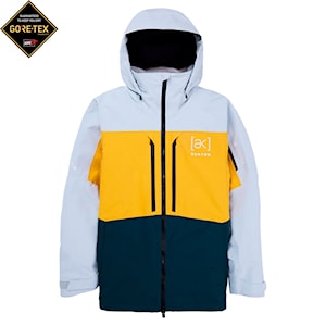 Burton [ak] Gore Swash Jacket grey cloud/goldenrod/deep emerald