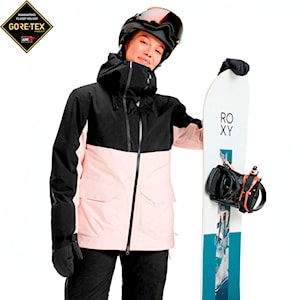 Roxy Gore-Tex Stretch Purelines Jacket pink salt