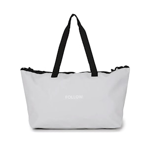 Follow Life Tote Bag light grey
