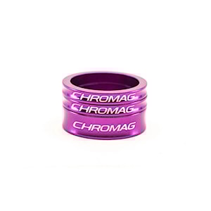 Chromag Headset Spacers purple