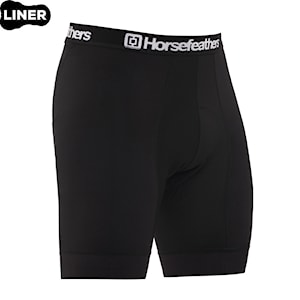 Horsefeathers Liner Shorts black